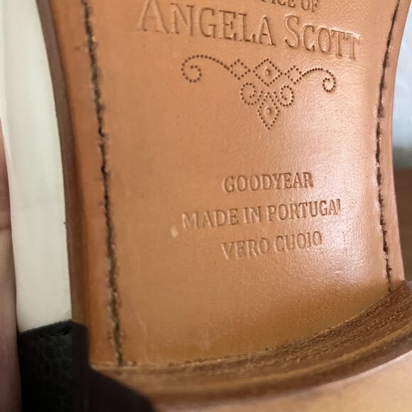 Office of Angela Scott, Mr. Evans Wingtip WEU 39, US 8, Oxford Black and White - Picture 5 of 10